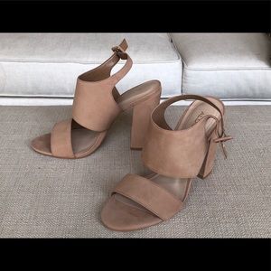 Aldo suede heels (not sure if leather) never worn